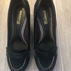 Sperry Wedge Loafers SZ 7.5